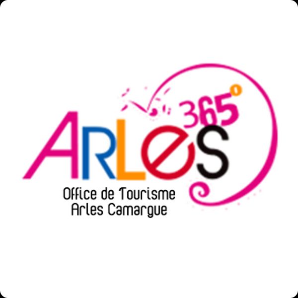 logo de l'office du tourisme de la ville de Arles